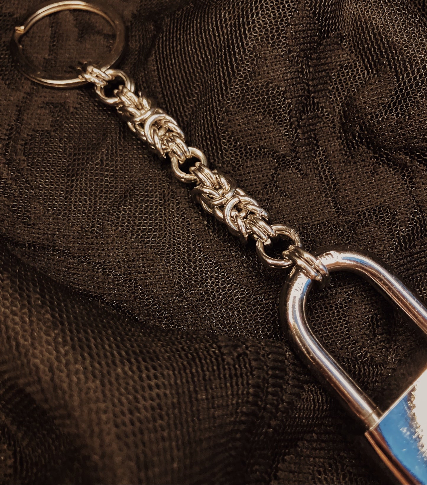 Padlock keychain