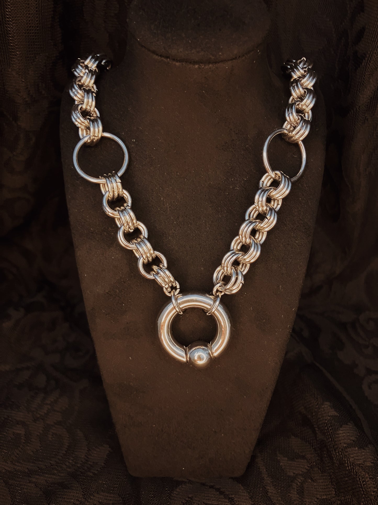 Pierced Sheffield chain