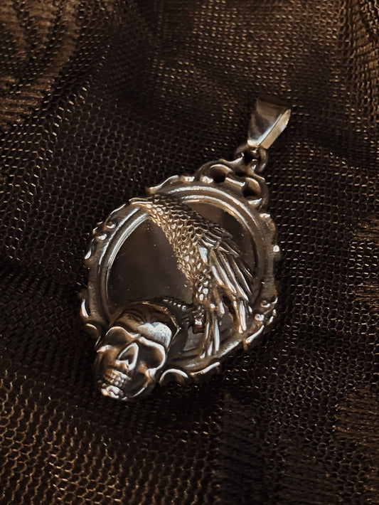 Mirror crow & chain