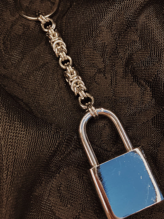 Padlock keychain