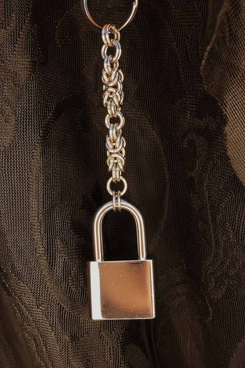 Padlock keychain